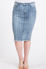 Load image into Gallery viewer, Real Love Denim Midi Skirt

