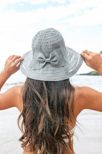 Load image into Gallery viewer, Bow Accent Bucket Sunhat