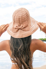 Load image into Gallery viewer, Bow Accent Bucket Sunhat