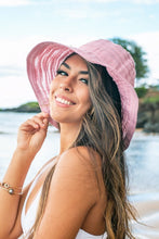 Load image into Gallery viewer, Bow Accent Bucket Sunhat