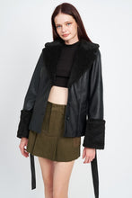 Load image into Gallery viewer, Penny Girl Sherpa Jacket