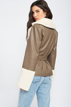 Load image into Gallery viewer, Penny Girl Sherpa Jacket
