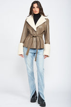 Load image into Gallery viewer, Penny Girl Sherpa Jacket