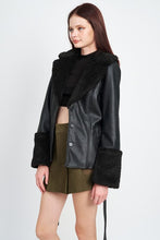 Load image into Gallery viewer, Penny Girl Sherpa Jacket
