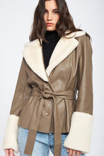 Load image into Gallery viewer, Penny Girl Sherpa Jacket