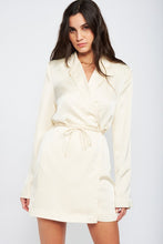 Load image into Gallery viewer, New Romantics Satin Mini Dress