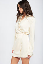 Load image into Gallery viewer, New Romantics Satin Mini Dress