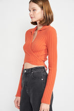 Load image into Gallery viewer, Eye Candy Wrap Sweater