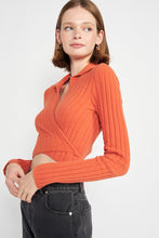 Load image into Gallery viewer, Eye Candy Wrap Sweater