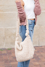 Load image into Gallery viewer, Boucle Sherpa Messenger Bag