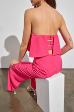 Load image into Gallery viewer, Down the Aisle Strapless Jumpsuit
