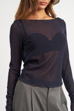 Load image into Gallery viewer, Glitter Mesh Top
