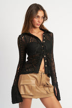 Load image into Gallery viewer, Lacey Long Sleeve Top