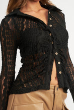 Load image into Gallery viewer, Lacey Long Sleeve Top