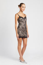 Load image into Gallery viewer, All in Lace Mini Dress