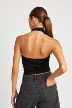 Load image into Gallery viewer, Romance is Alive Halter Top