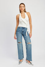 Load image into Gallery viewer, Romance is Alive Halter Top