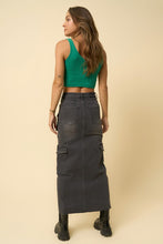 Load image into Gallery viewer, Hawley Cargo Maxi Skirt