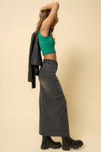 Load image into Gallery viewer, Hawley Cargo Maxi Skirt