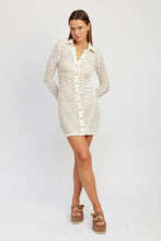 Load image into Gallery viewer, Lacey Long Sleeve Dress