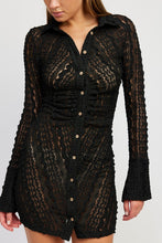 Load image into Gallery viewer, Lacey Long Sleeve Dress
