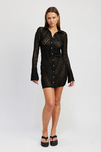 Load image into Gallery viewer, Lacey Long Sleeve Dress
