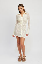 Load image into Gallery viewer, Lacey Long Sleeve Dress