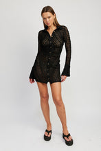 Load image into Gallery viewer, Lacey Long Sleeve Dress