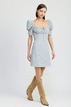 Load image into Gallery viewer, Enchanted Puff Sleeve Dress