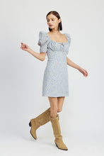 Load image into Gallery viewer, Enchanted Puff Sleeve Dress