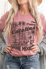 Load image into Gallery viewer, Catalina Wine Mixer Palm Tree Graphic T Shirts