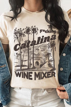 Load image into Gallery viewer, Catalina Wine Mixer Palm Tree Graphic T Shirts