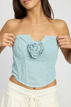 Load image into Gallery viewer, Rosetta Corset Top
