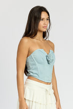 Load image into Gallery viewer, Rosetta Corset Top