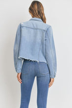 Load image into Gallery viewer, Topanga Distressed Denim Jacket