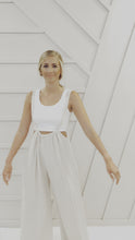 Load and play video in Gallery viewer, Lea Linen Overalls