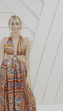 Load and play video in Gallery viewer, Cleo Cut Out Maxi Dress