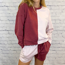 Load image into Gallery viewer, Color Block Crewneck