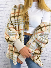 Load image into Gallery viewer, Plaid Bear Jacket