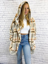 Load image into Gallery viewer, Plaid Bear Jacket