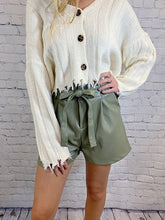 Load image into Gallery viewer, On The Run Vegan Leather Short