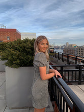 Load image into Gallery viewer, Gingham Puff Sleeve Dress