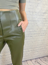Load image into Gallery viewer, Amber Vegan Leather Pants