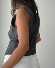Load image into Gallery viewer, Halle Stripe Vest