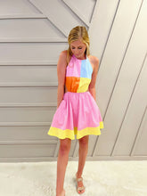 Load image into Gallery viewer, Play Date Halter Dress