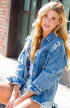 Load image into Gallery viewer, Lucky Strike Denim Shacket