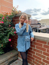 Load image into Gallery viewer, Never Seen It Denim Dress