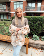 Load image into Gallery viewer, Plaid Bear Jacket