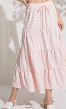 Load image into Gallery viewer, Real Love Gingham Skirt