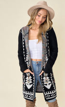 Load image into Gallery viewer, Alexis Aztec Duster Cardigan
